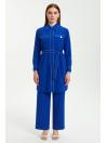 Ensemble deux pièces avec garnitures contrastées TK-1501