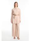 Poche détaillée beige Double Set TK-1550
