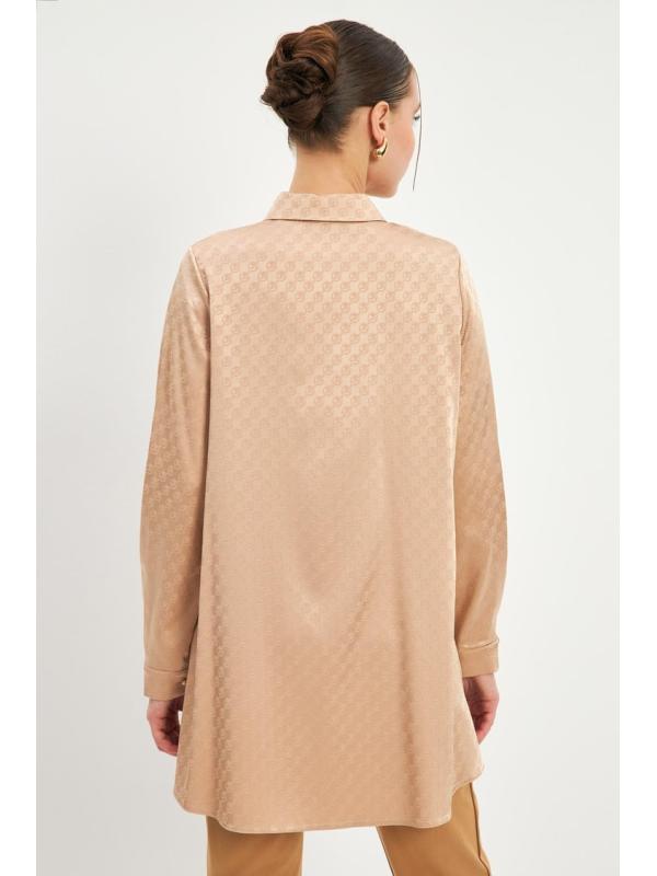 Chemise boutonnée à motif Monogram T-1515