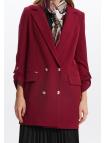 Veste longue détaillée C-0029