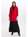 Veste longue détaillée C-0029