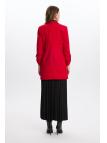 Veste longue détaillée C-0029
