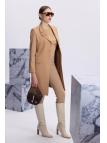 Veste longue détaillée Broach C-0012 Veste longue détaillée Broach C-0012