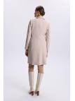 Veste longue détaillée Broach C-0012 Veste longue détaillée Broach C-0012