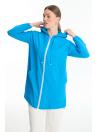 Veste à capuche zippée verte C-0122