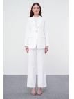 Veste blazer à double boutonnage à simple bouton C-0070