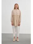 Veste blanc brodée C-0094