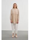 Veste blanc brodée C-0094