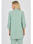 Veste beige à double boutonnage avec poches C-0145