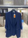 Veste beige à double boutonnage avec poches C-0145