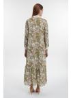 Robe à col roulé à motifs E-0519