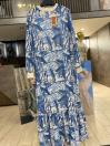 Robe à col roulé à motifs E-0519
