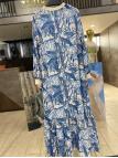 Robe à col roulé à motifs E-0519