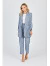 Ensemble veste et pantalon avec détail de poche TK-1103