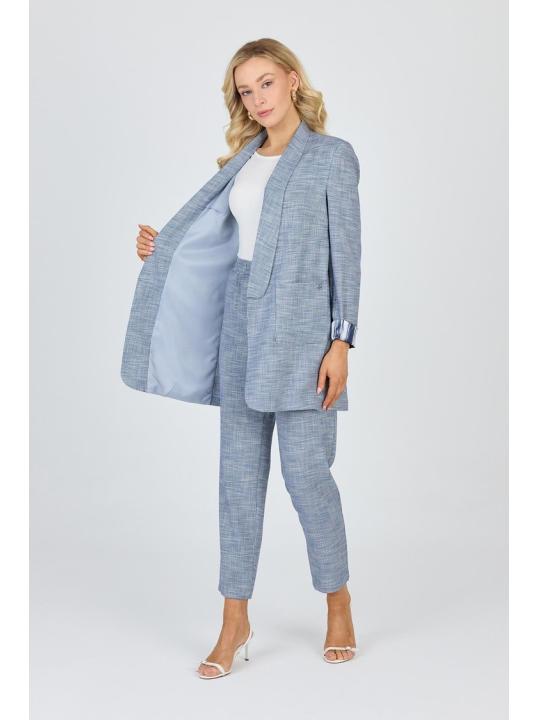 Ensemble veste et pantalon avec détail de poche TK-1103