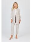 Ensemble veste et pantalon avec détail de poche TK-1103