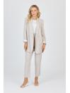 Ensemble veste et pantalon avec détail de poche TK-1103