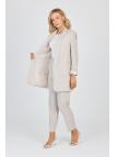 Ensemble veste et pantalon avec détail de poche TK-1103