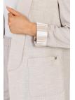 Ensemble veste et pantalon avec détail de poche TK-1103