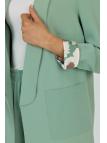 Ensemble veste et pantalon avec détail de poche TK-1103