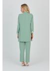 Ensemble veste et pantalon avec détail de poche TK-1103