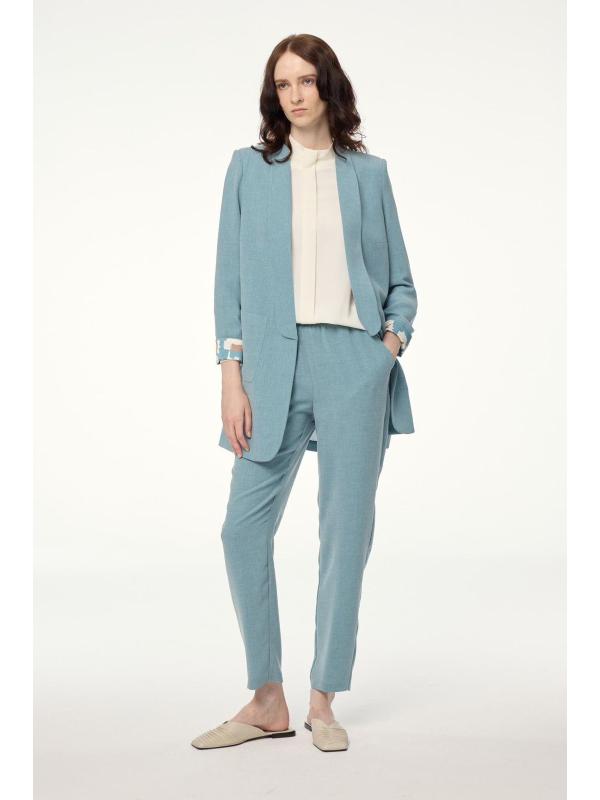 Ensemble veste et pantalon avec détail de poche TK-1103
