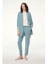 Ensemble veste et pantalon avec détail de poche TK-1103