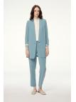 Ensemble veste et pantalon avec détail de poche TK-1103