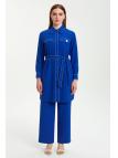 Ensemble deux pièces avec garnitures contrastées TK-1501