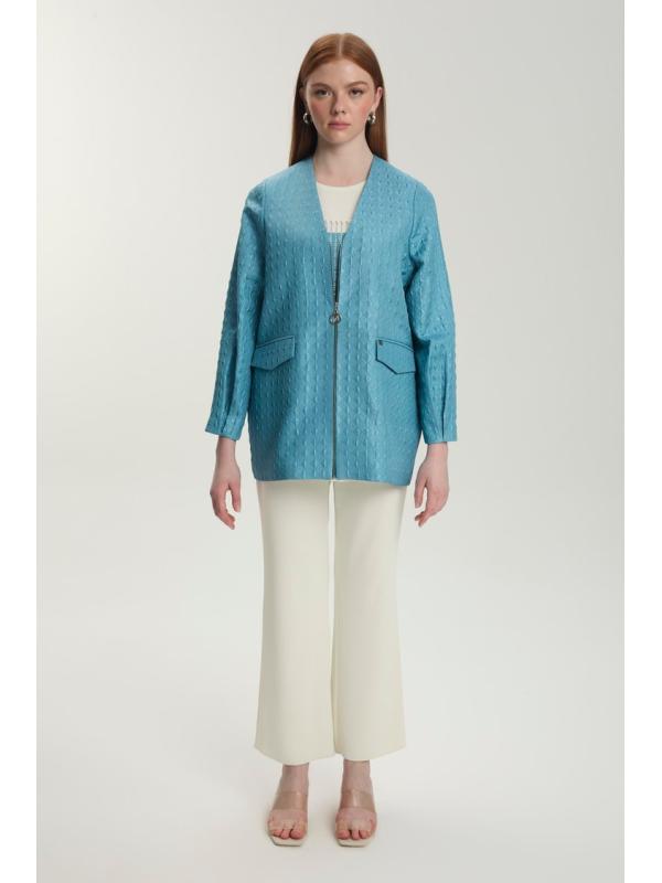 Ensemble deux pièces haut intérieur et veste TK-1569
