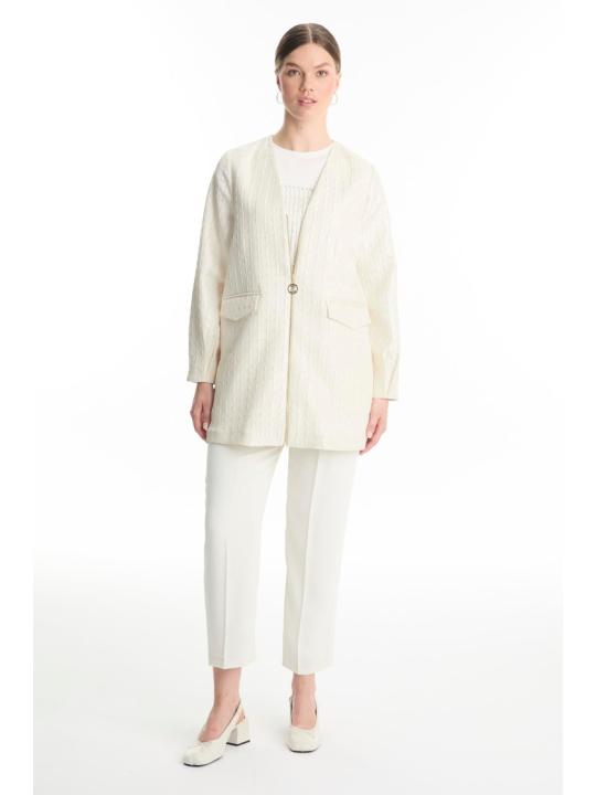 Ensemble deux pièces haut intérieur et veste TK-1569