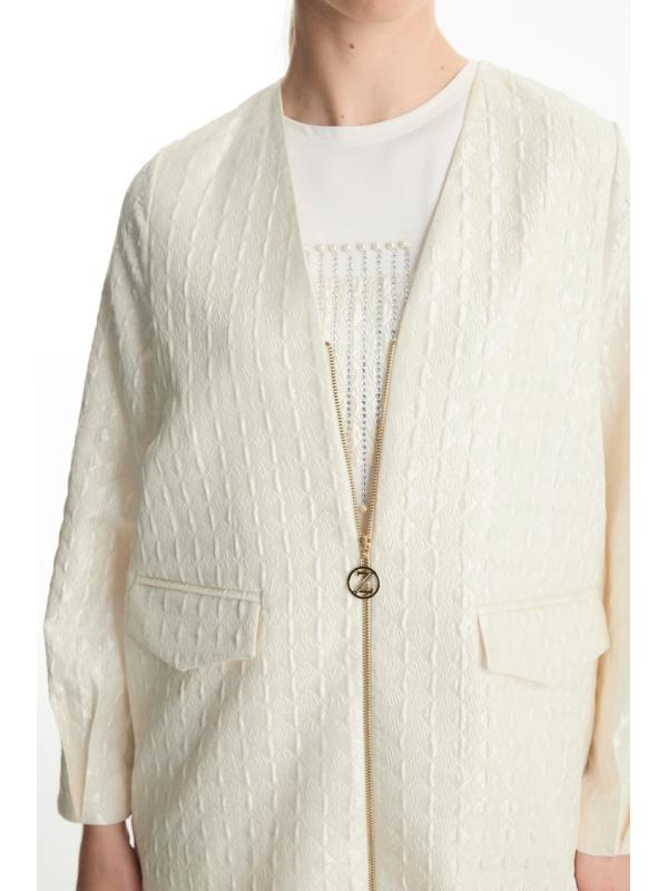 Ensemble deux pièces haut intérieur et veste TK-1569