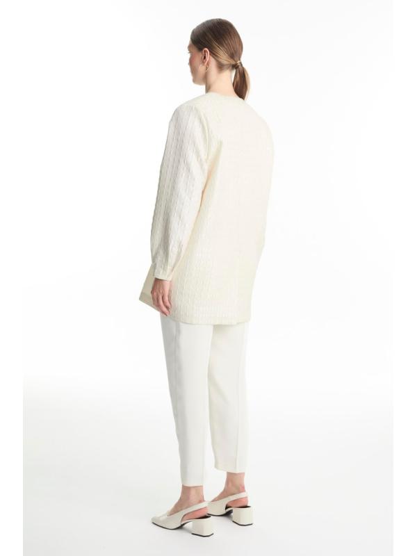 Ensemble deux pièces haut intérieur et veste TK-1569