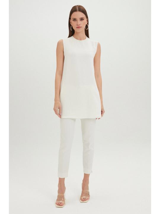Sous-vêtements sans manches à col rond I-0002