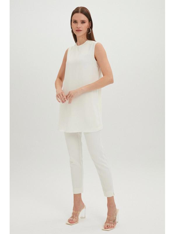 Sous-vêtements sans manches à col rond I-0002