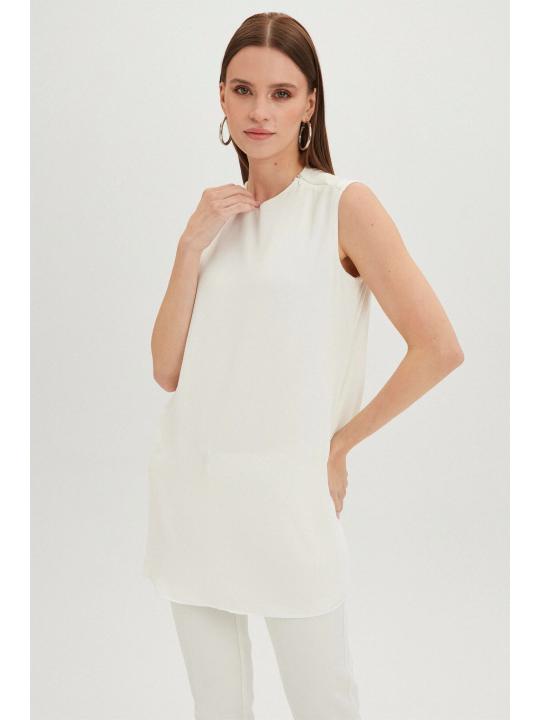 Sous-vêtements sans manches à col rond I-0002