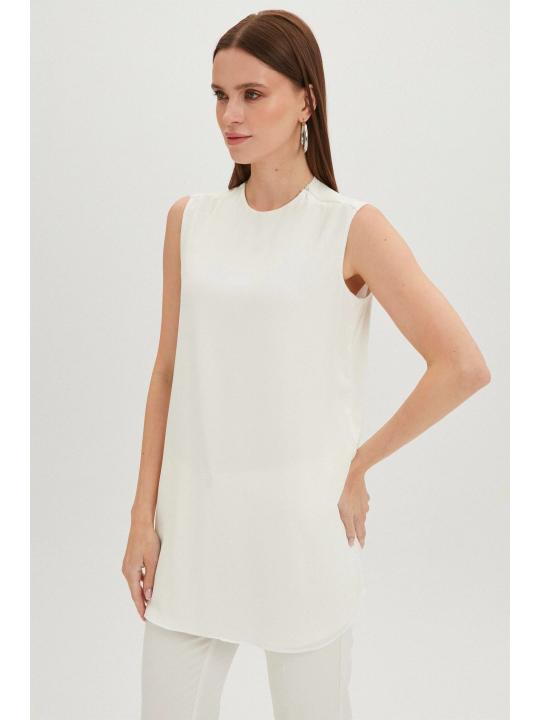 Sous-vêtements sans manches à col rond I-0002
