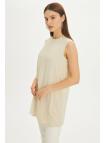 Sous-vêtements sans manches à col rond I-0002