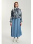 Veste et jupe à motifs Tencel Ensemble deux pièces TK-1575
