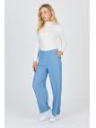  Pantalon large en denim P-0013*