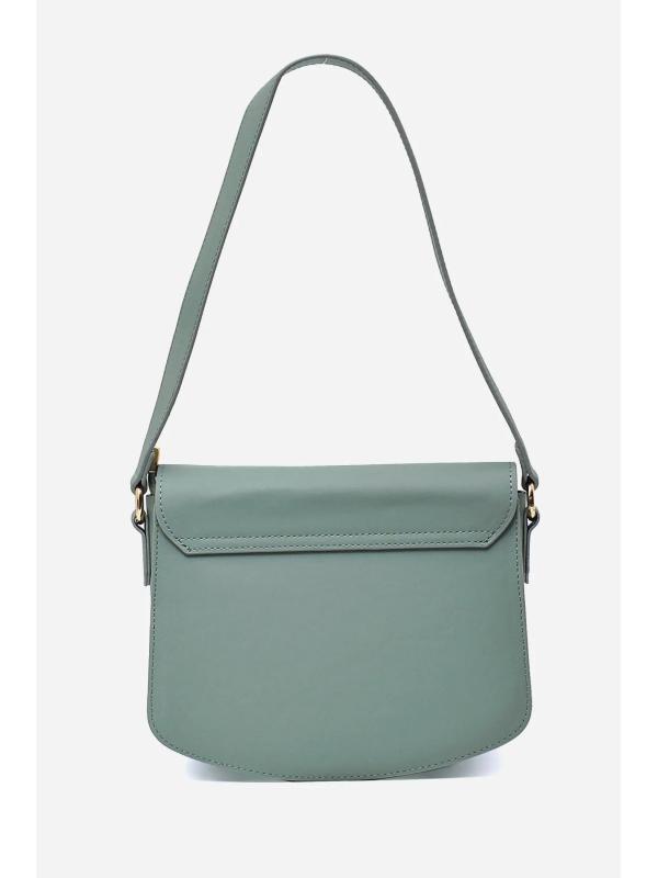 Sac à main détaillé menthe Z0005