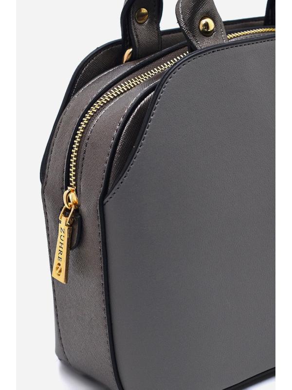 Sac à main et à bandoulière avec fermeture éclair Z0332