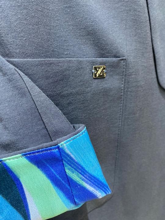 Ensemble veste et pantalon avec détail de poche TK-1103