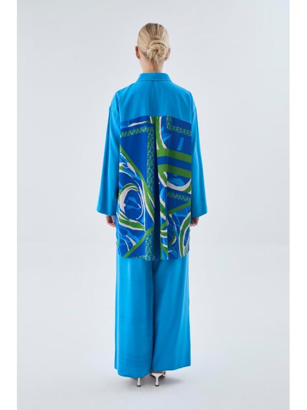 Ensemble deux pièces zippé à coupe décontractée TK-1464