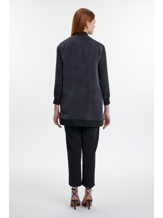 Veste zippée à motifs C-0141.