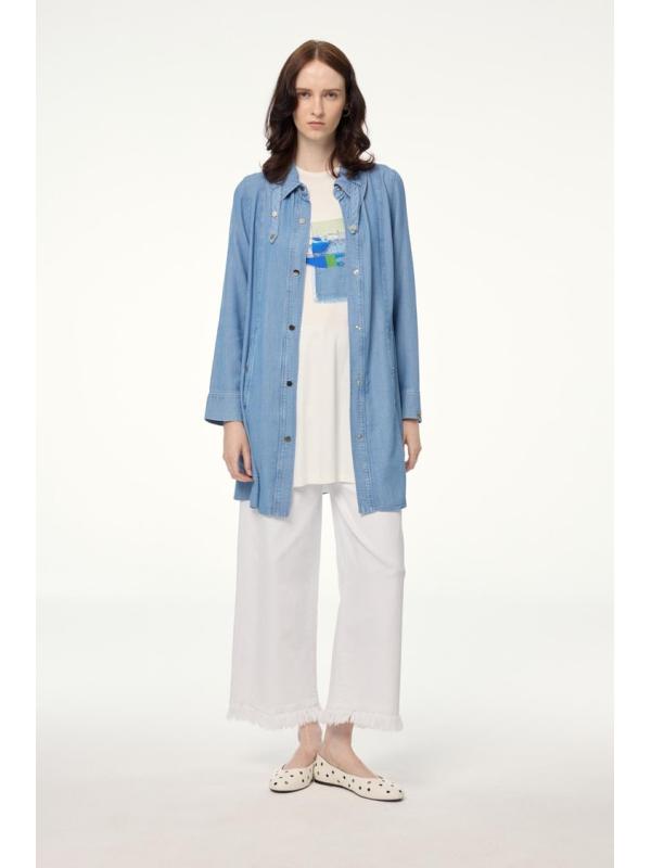 Ensemble double en denim à motifs TK-0966.