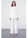 Veste blazer à double boutonnage à simple bouton C-0070