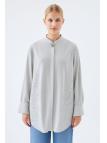 Veste zippée brodée et détaillée C-0126