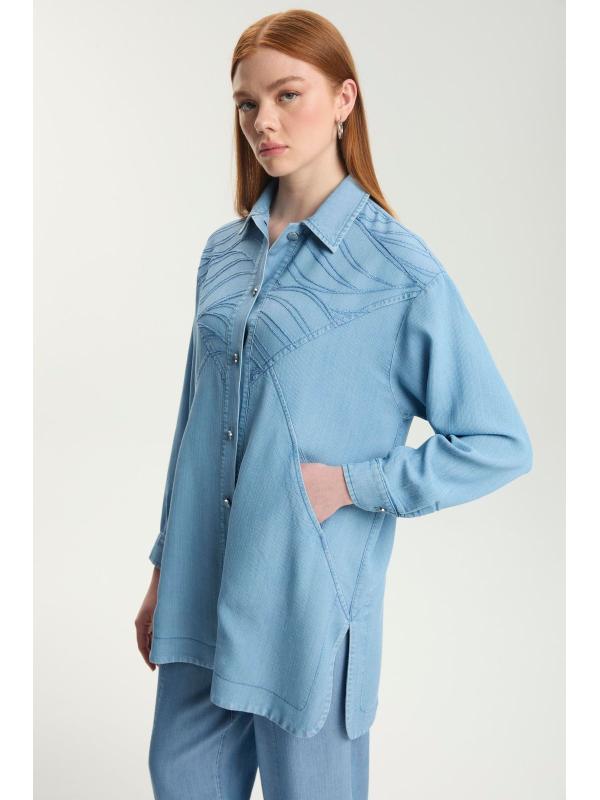 Chemise en jean C-0138 NOA 38-46
