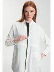  veste avec Fermeture éclair détaillée C-0130